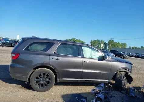 2018 Dodge Durango Sxt из США, поврежденный, VIN 1C4RDJAG1JC292089